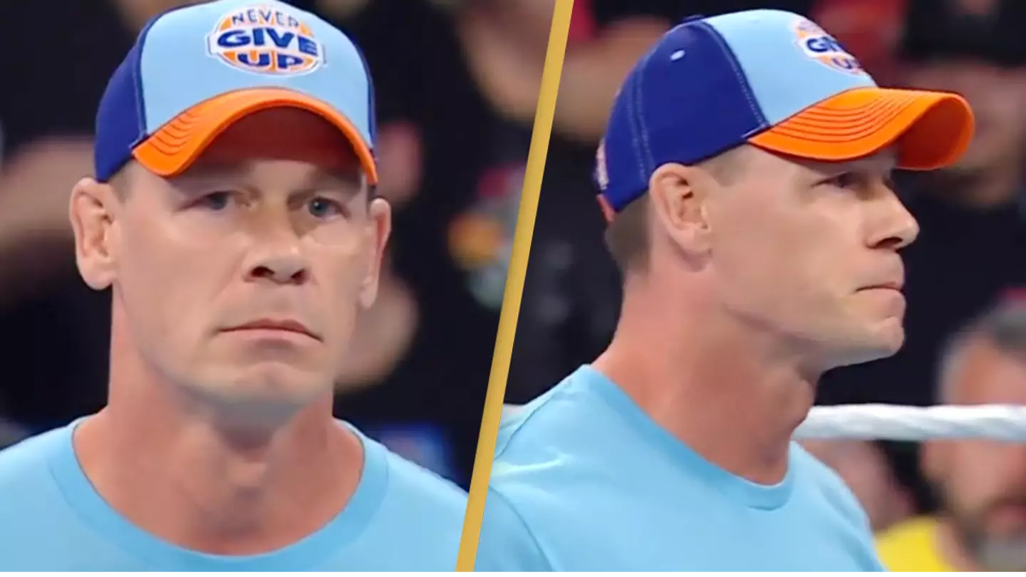 John Cena appears visibly emotional while addressing WWE retirement