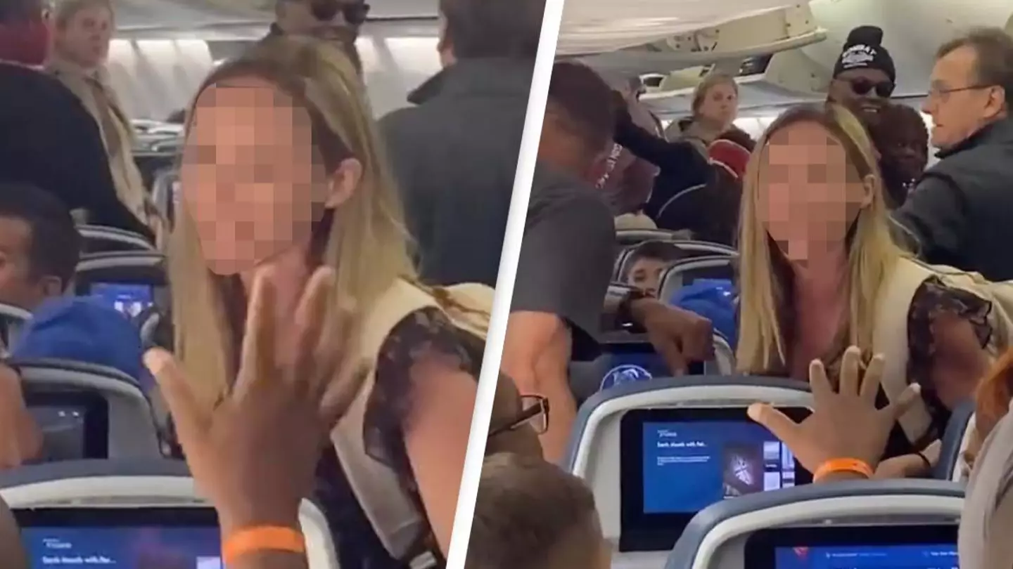 Woman yelling at plane passenger kicking her seat sparks debate about reclining during flight