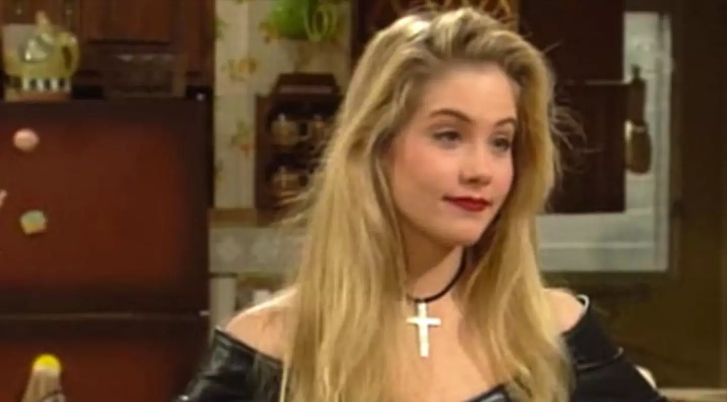 Christina Applegate as Kelly Bundy in Married... with Children.