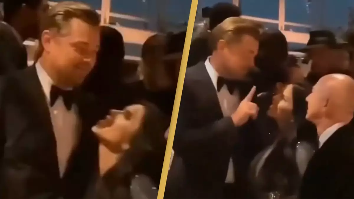 Jeff Bezos' fiancée Lauren Sánchez's reaction to meeting Leonardo DiCaprio went viral for how awkward it is