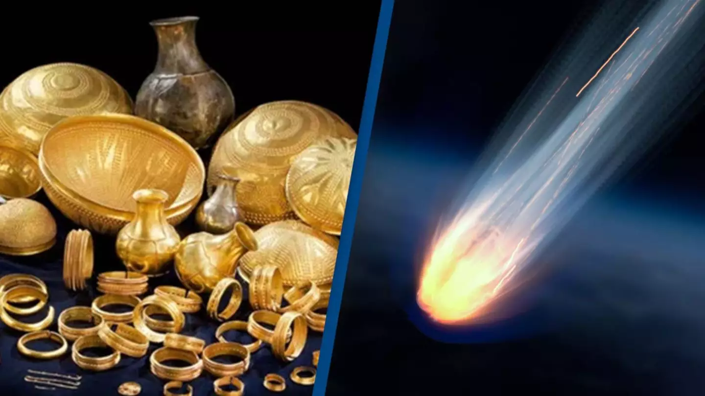 Scientists discover ancient treasure trove actually had items made from extraterrestrial metal