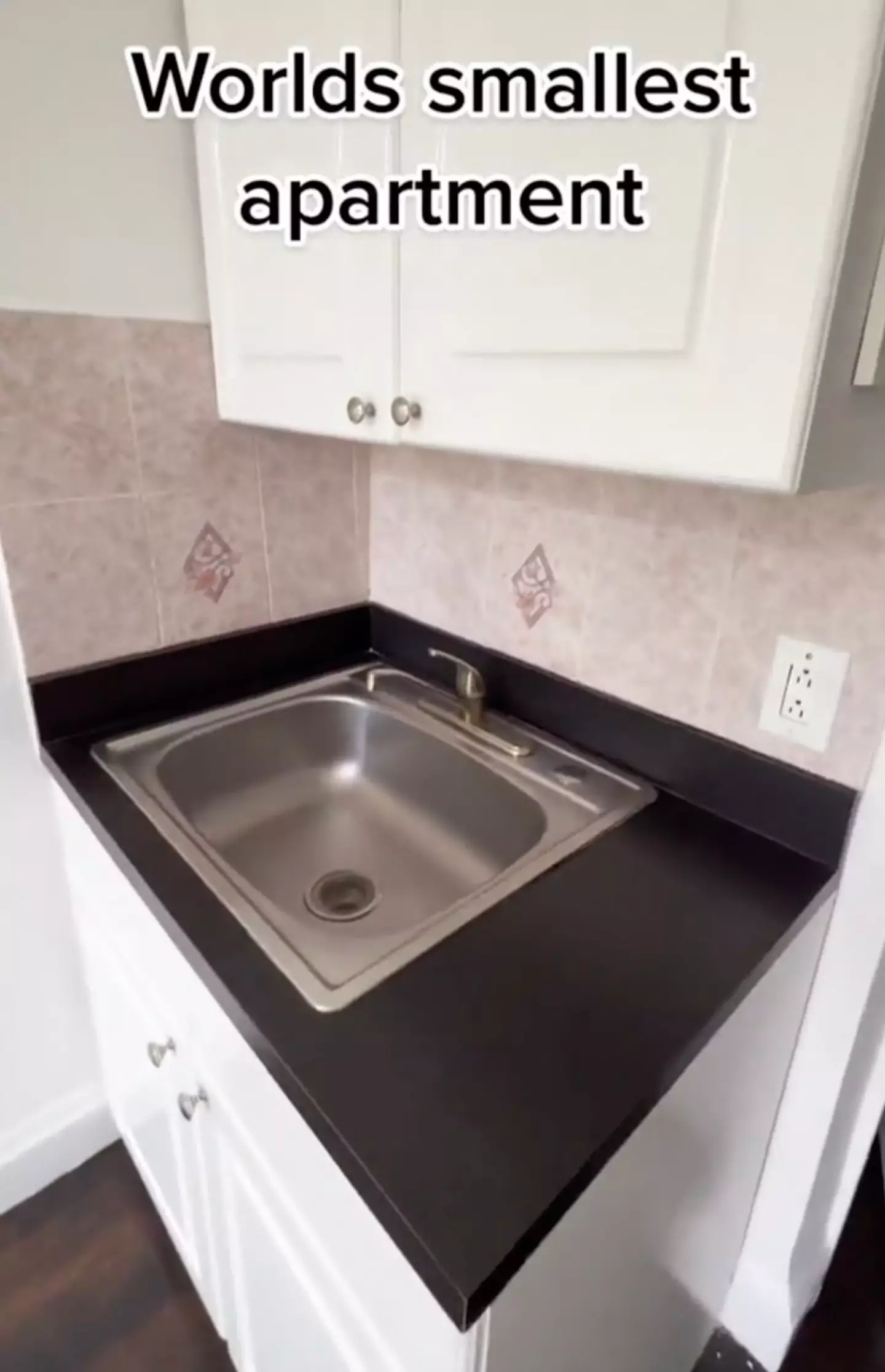 At least it comes with a sink?!