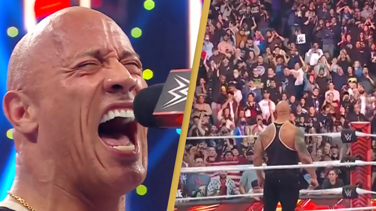 Fans go wild as The Rock makes surprise return to WWE