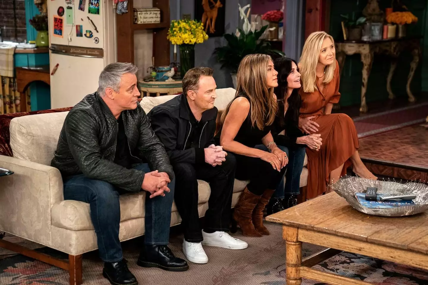 Perry featured during a Friends reunion special last year.