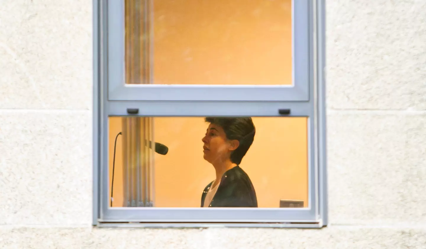 La abogada española Rosario Porto vista testificando en 2013. (MIGUEL RIOPA/AFP vía Getty Images)
