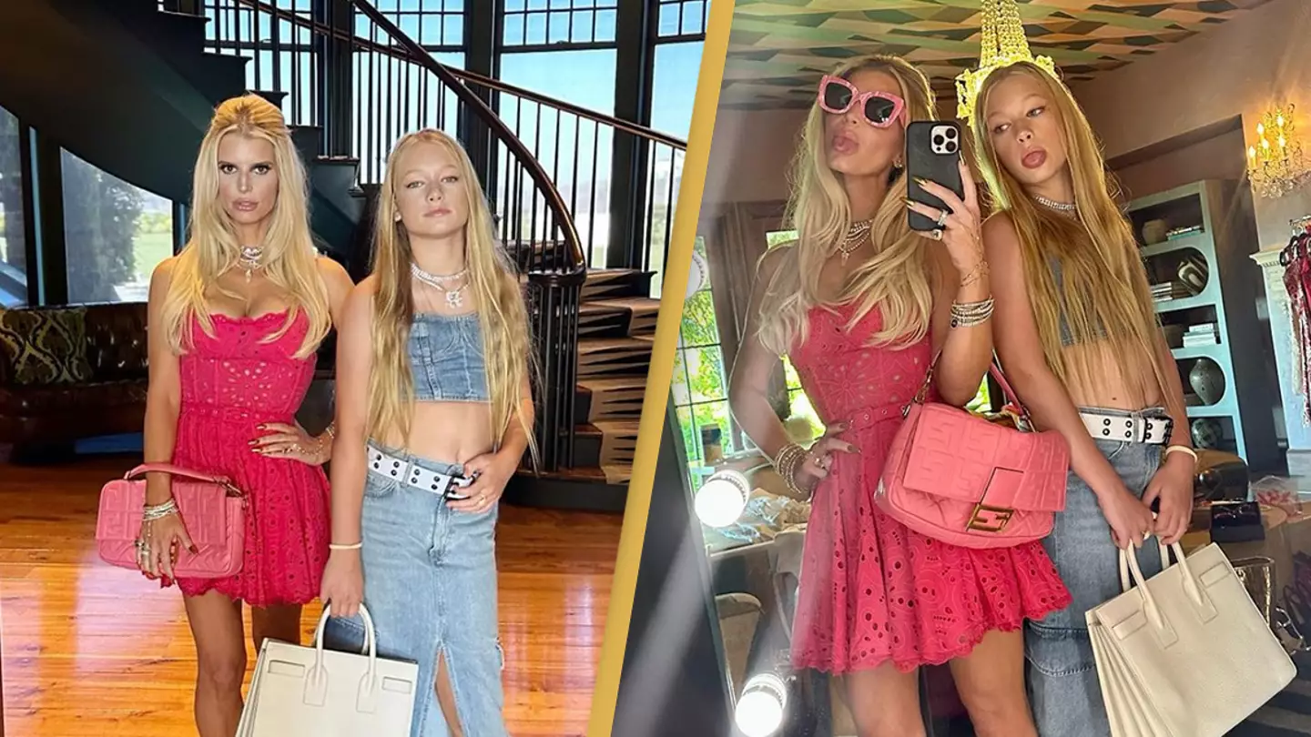 Jessica Simpson gets called out for letting her young daughter wear a crop top