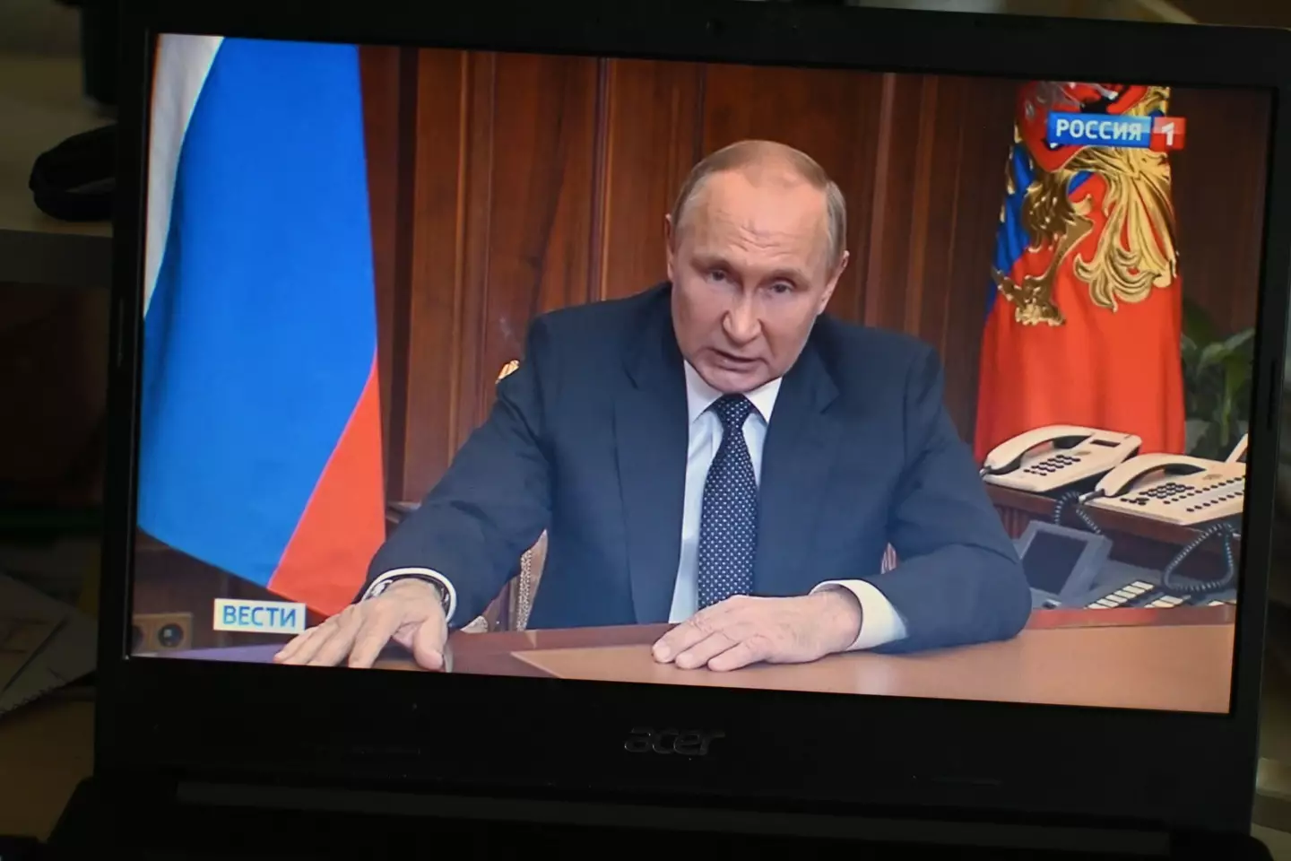Vladimir Putin declared a partial mobilisation today.