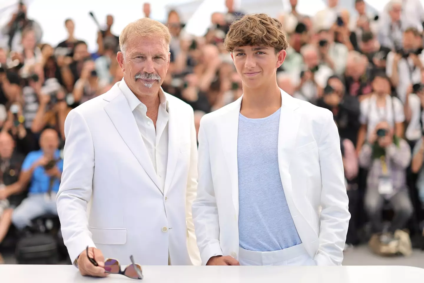 Kevin Costner has defended his decision to cast his son in his new movie. (Neilson Barnard/Getty Images)