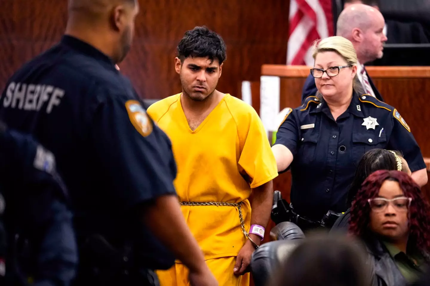 Johan Jose Rangel Martinez has been accused of the killing of Jocelyn Nungaray. (Brett Coomer/Houston Chronicle via Getty Images)