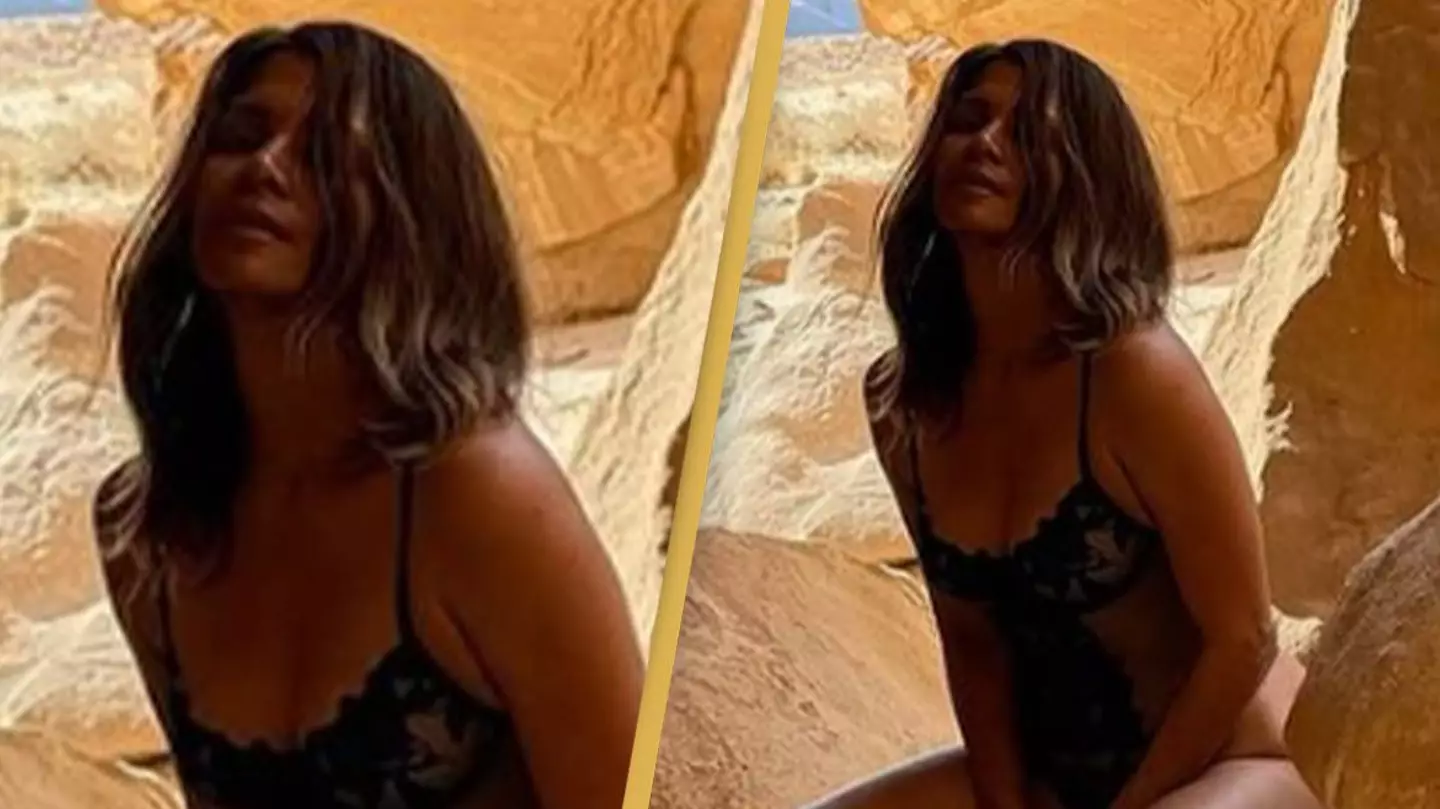 Halle Berry's Lingerie Is on Full Display During TV Appearance