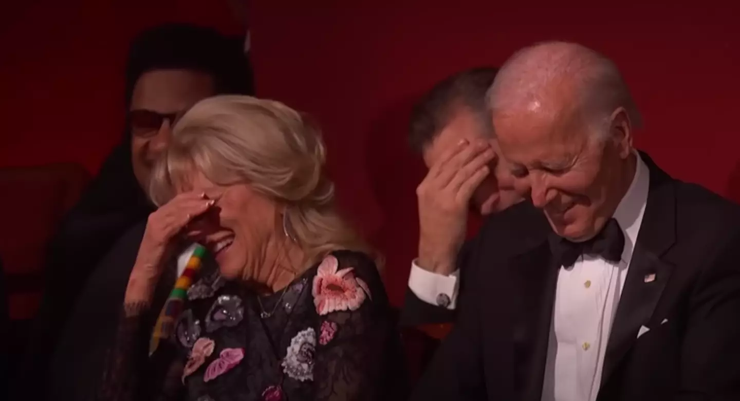 President Biden saw the funny side.