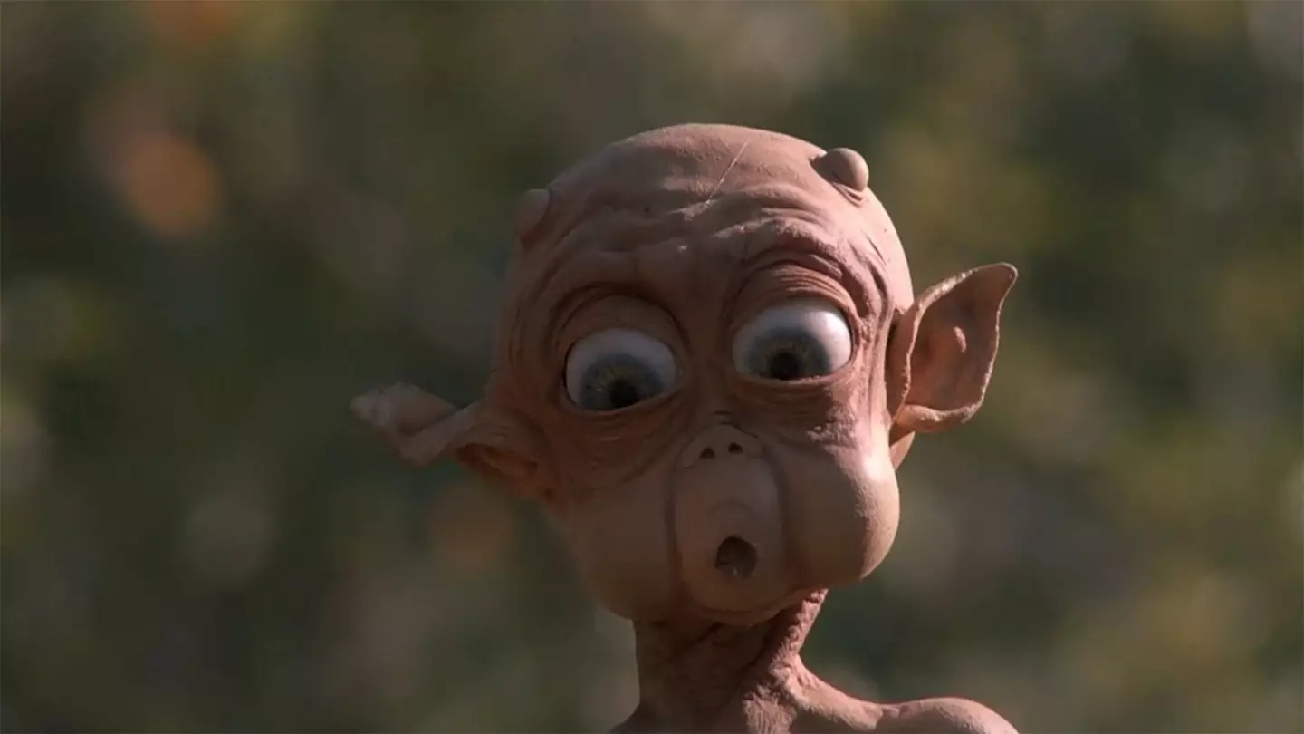 The alien from Mac and Me.