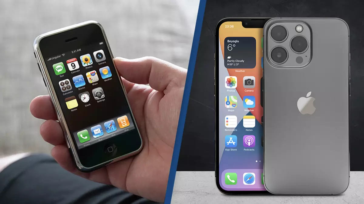 The Mind-Blowing Differences Between First iPhone And iPhone 13 Pro Max ...