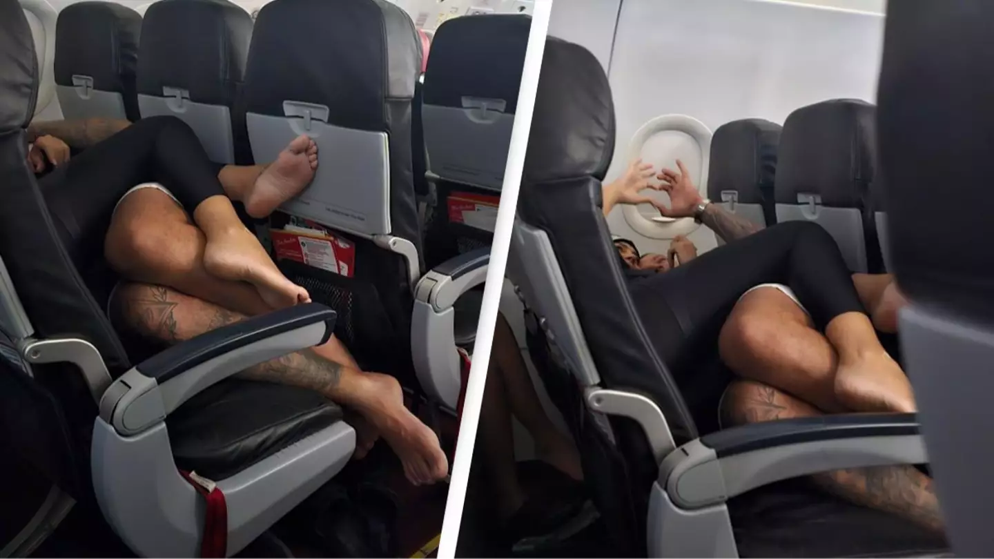 Plane passenger stunned after sitting next to couple getting very close together on flight