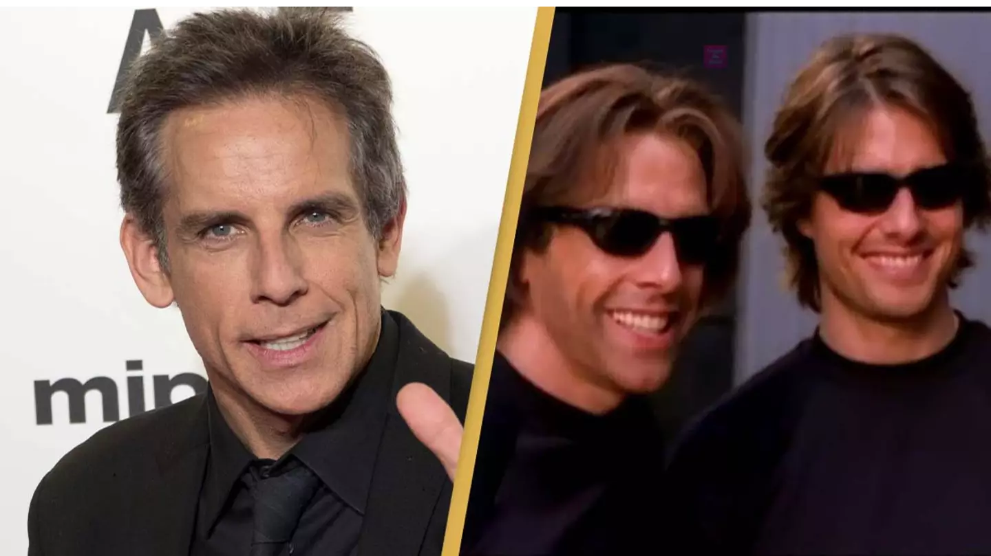 Ben Stiller left his honeymoon early just to make fun of Tom Cruise right in front of him