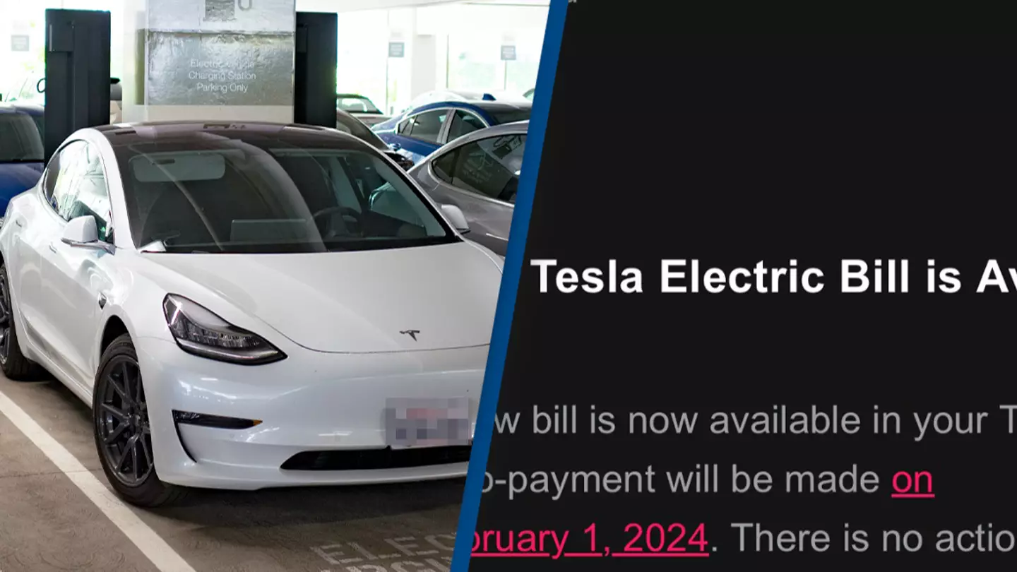 Tesla driver shares their first electric bill in 12 months and people are left shocked by the fee