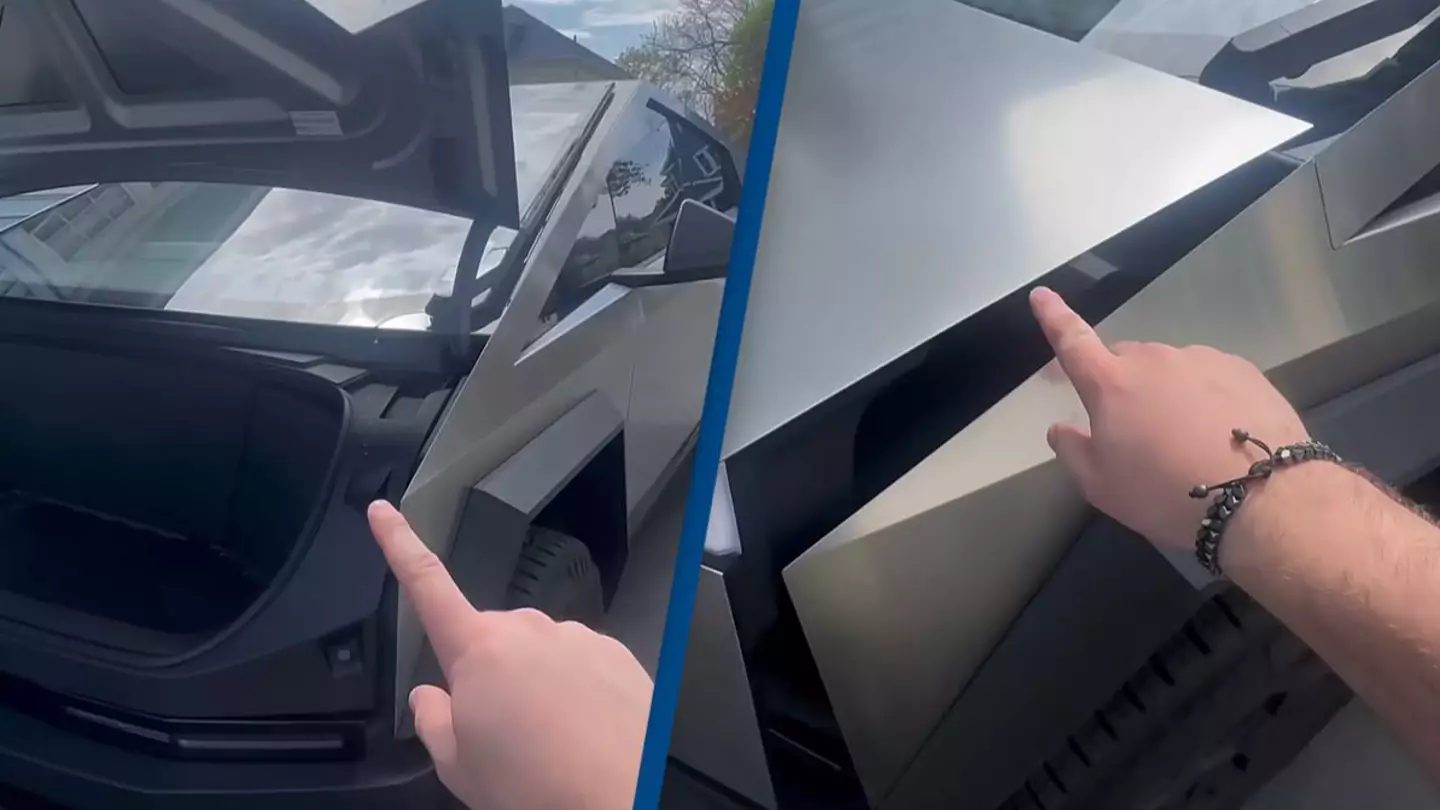 Tesla Cybertruck owner breaks his own finger trying to prove vehicle is safe