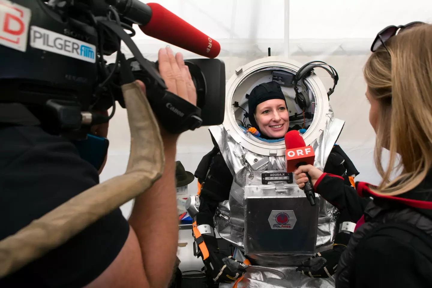 German astronaut Carmen Köhler.