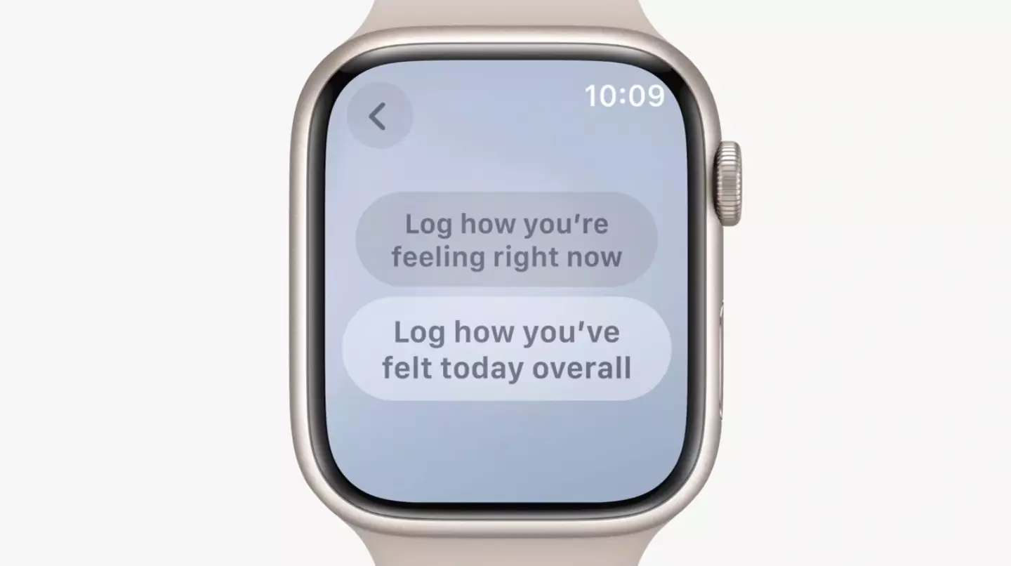 The latest update in the Apple Watch will track your mental health.