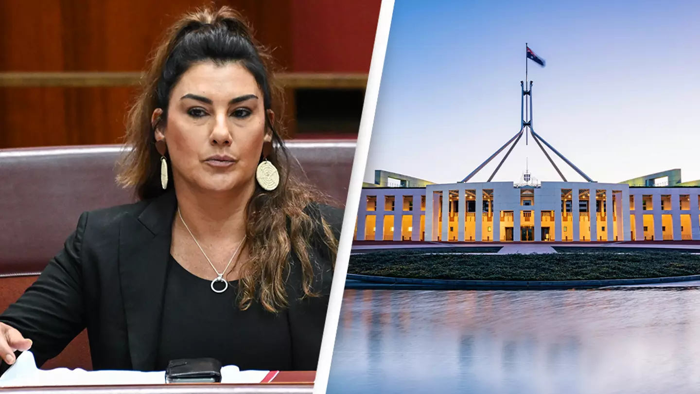 Lidia Thorpe wears a Palestinian scarf into the Senate and compares Australia to Israel