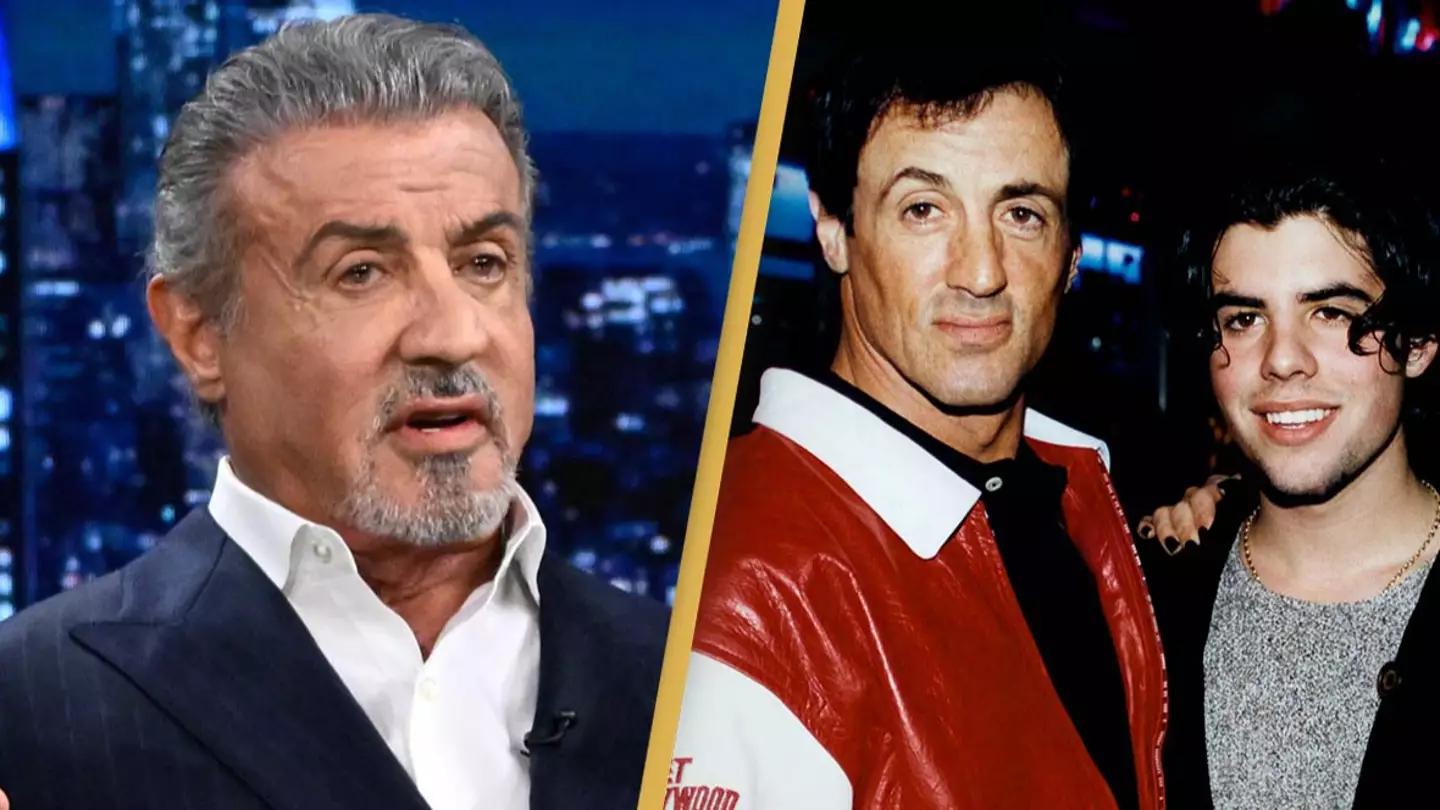 Sylvester Stallone makes rare candid comments on son’s tragic death