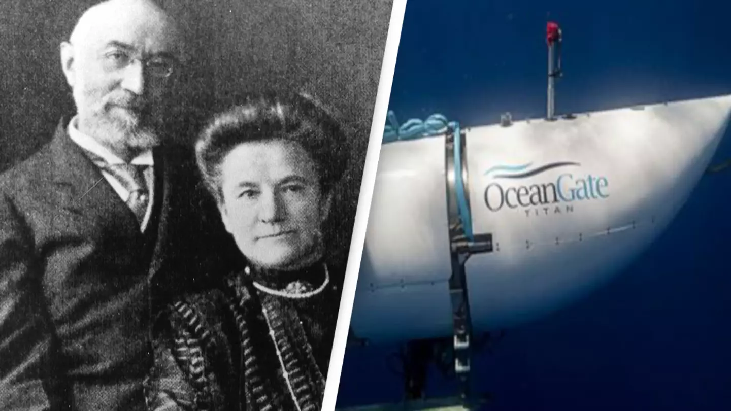 Submersible pilot’s spouse is a descendant of a famous couple who died on the Titanic