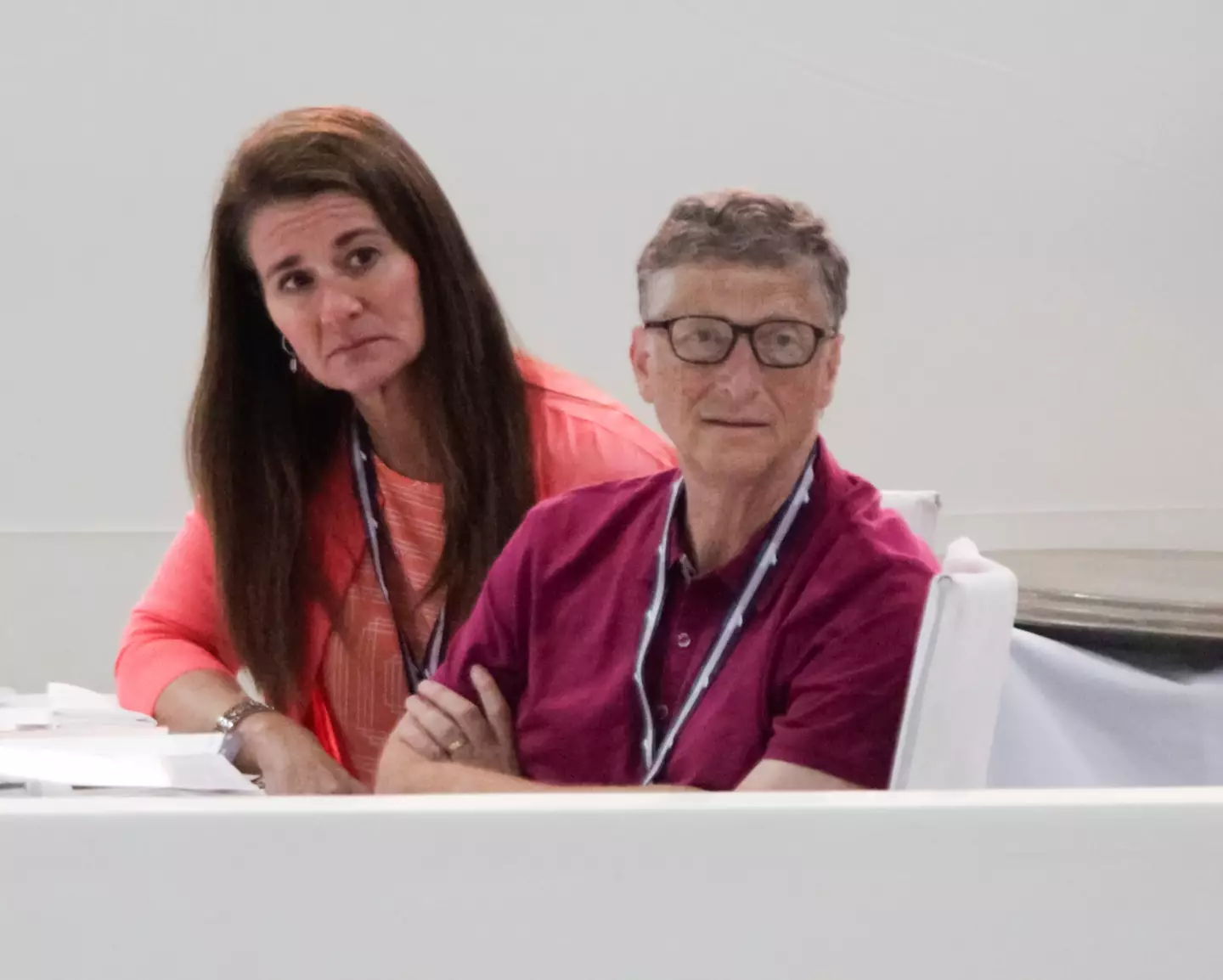 Melinda and Bill Gates. (Alamy) 