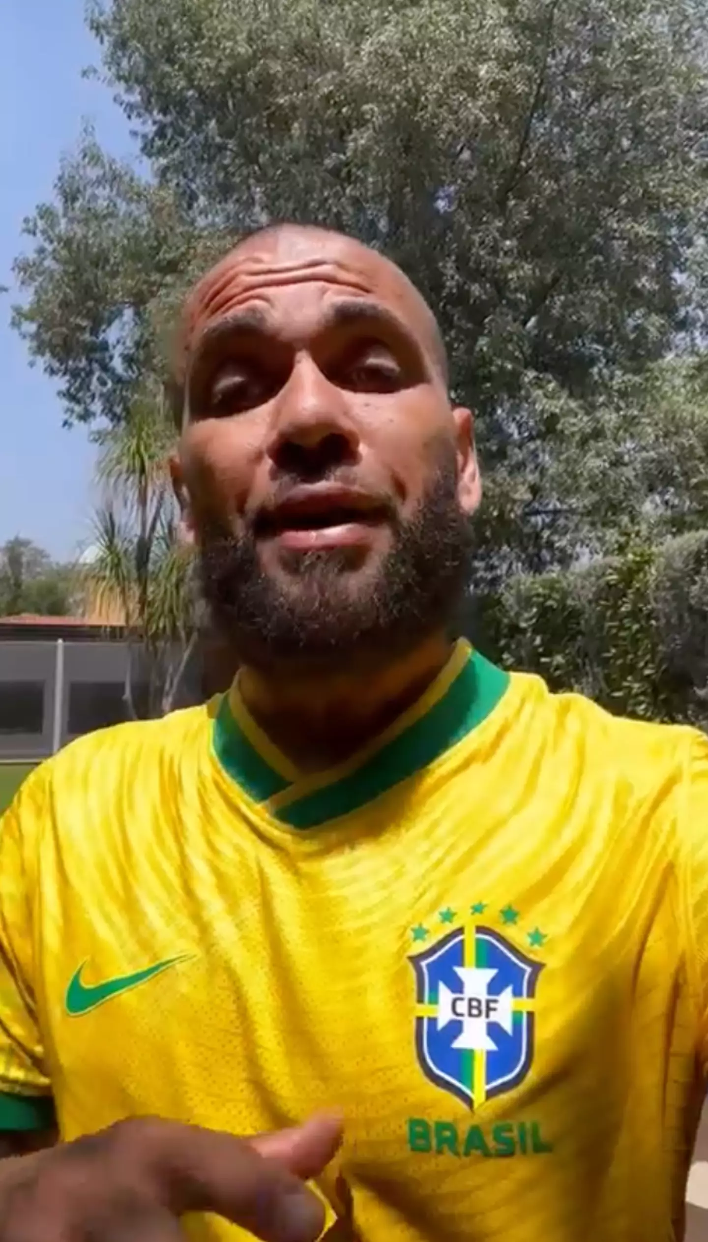 Dani Alves will become Brazil’s oldest World Cup captain in their final group game.