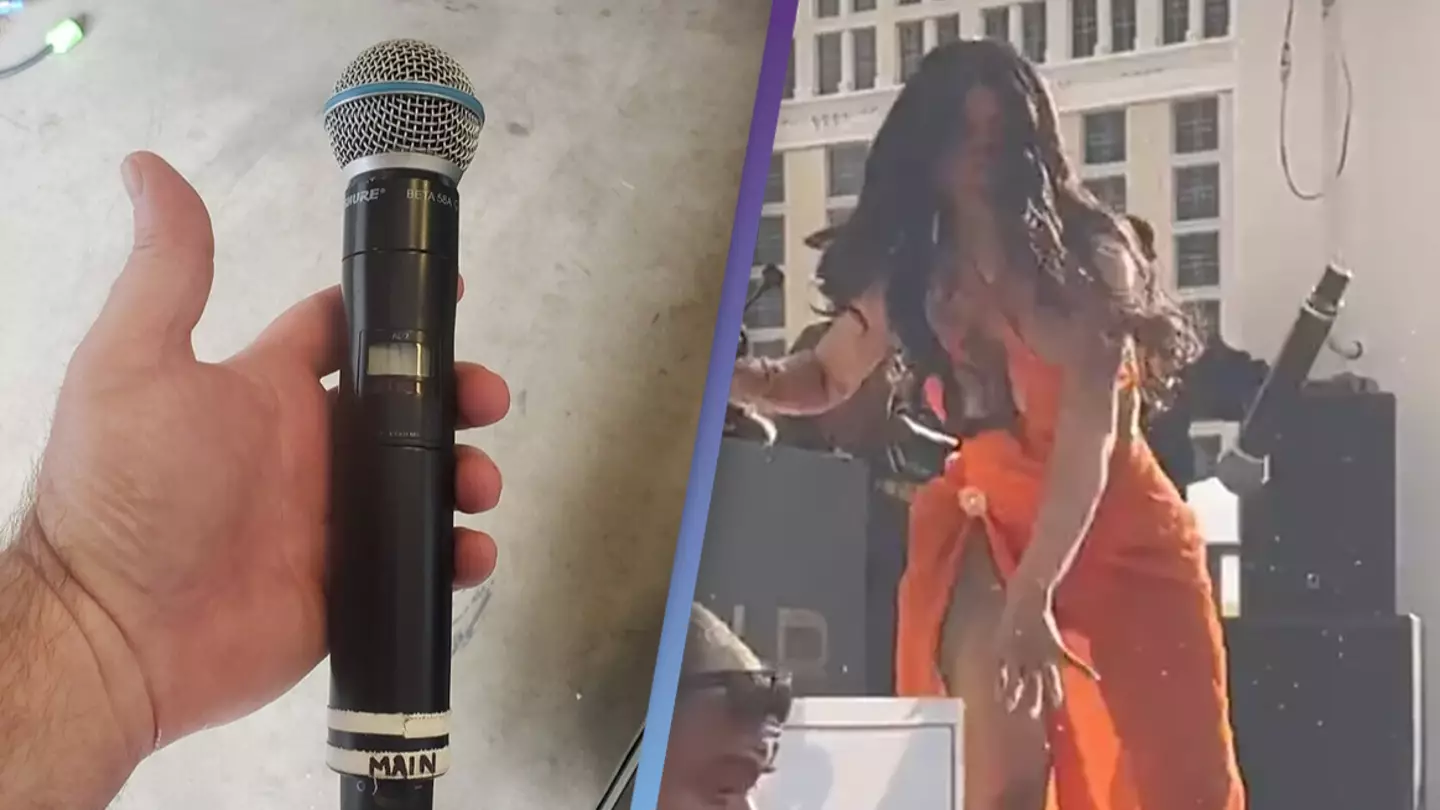 Owner of microphone thrown by Cardi B selling the item on eBay for charity
