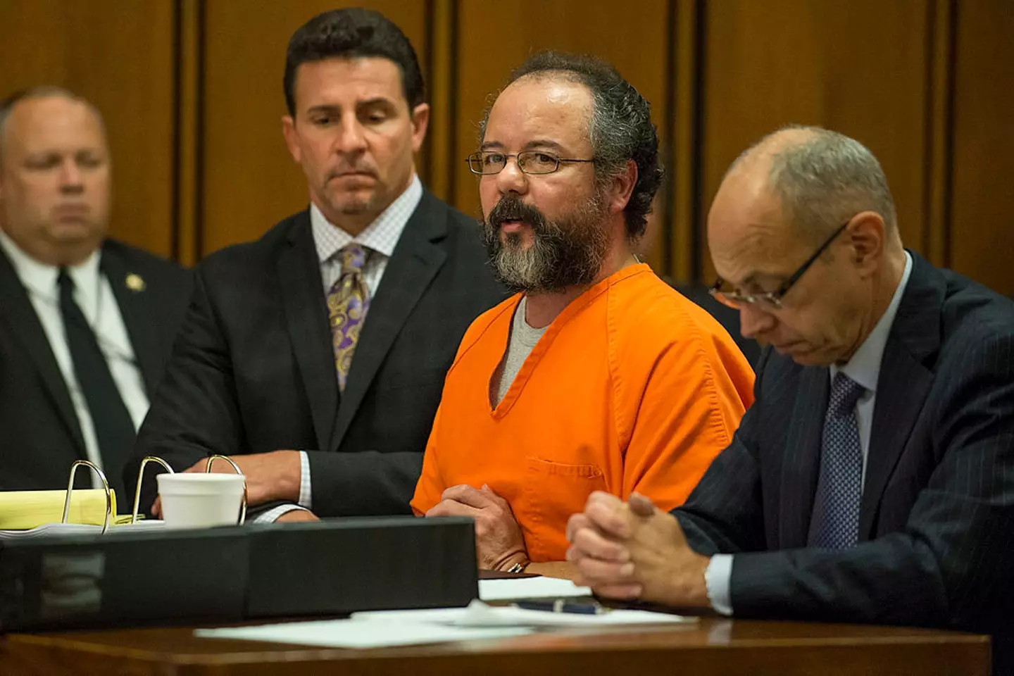 The suburban home belonged to Ariel Castro, who abducted three women and held them captive for over a decade (Angelo Merendino/Getty Images)