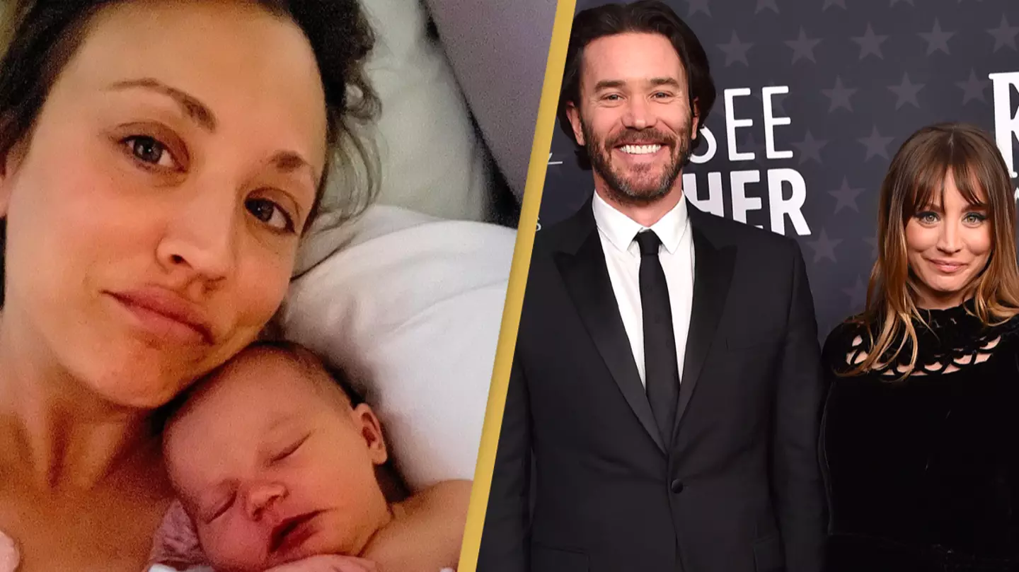 Kaley Cuoco has welcomed a baby girl with Ozark star Tom Pelphrey