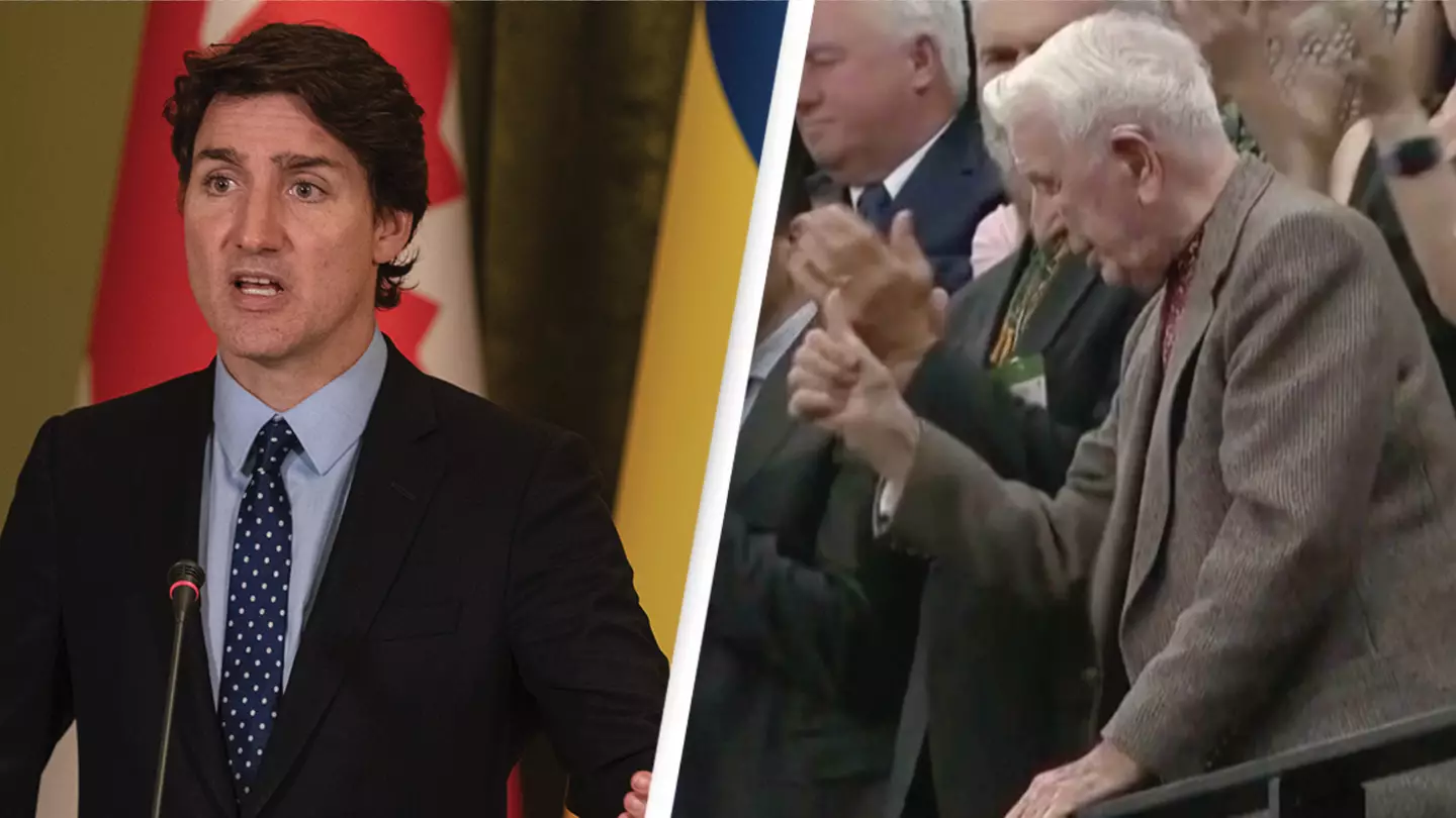Justin Trudeau apologizes after Canada's parliament gave World War II Nazi a standing ovation
