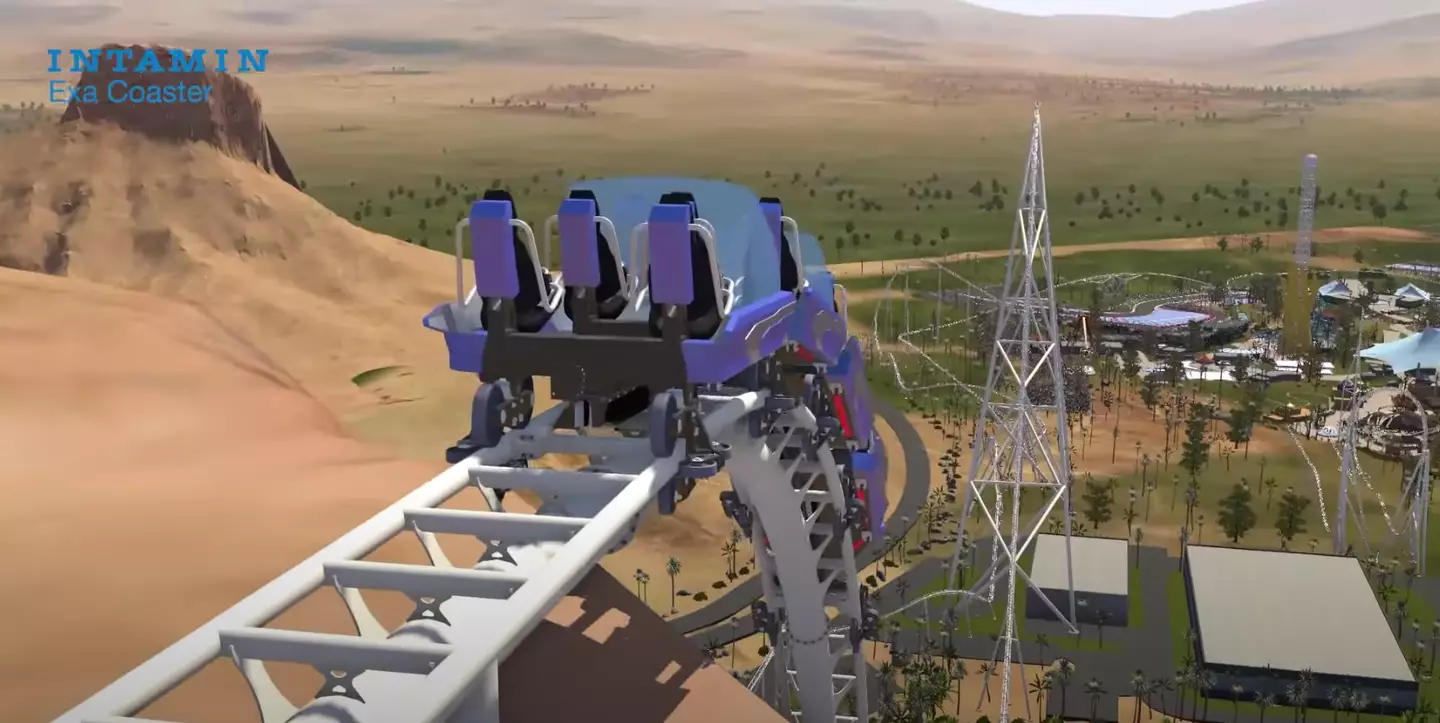 Falcon's Flight is set to feature a terrifying 640ft drop over the side of a cliff.