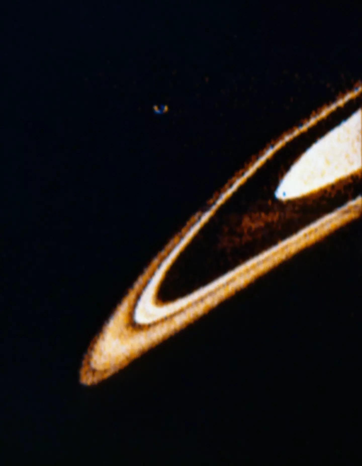 Saturn's rings.