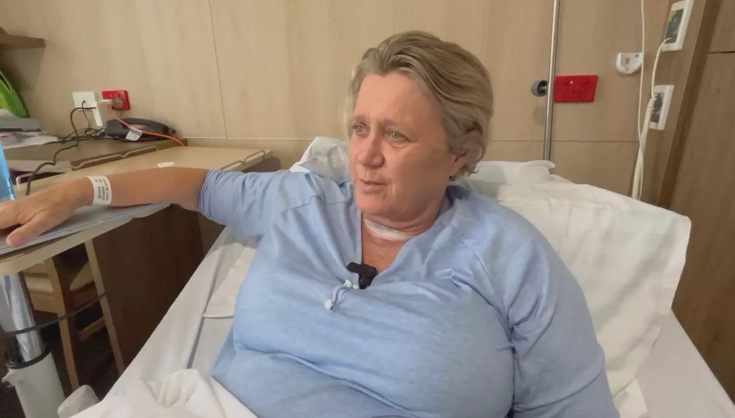 Jenny Havilah was recently diagnosed with thyroid cancer. (9News)