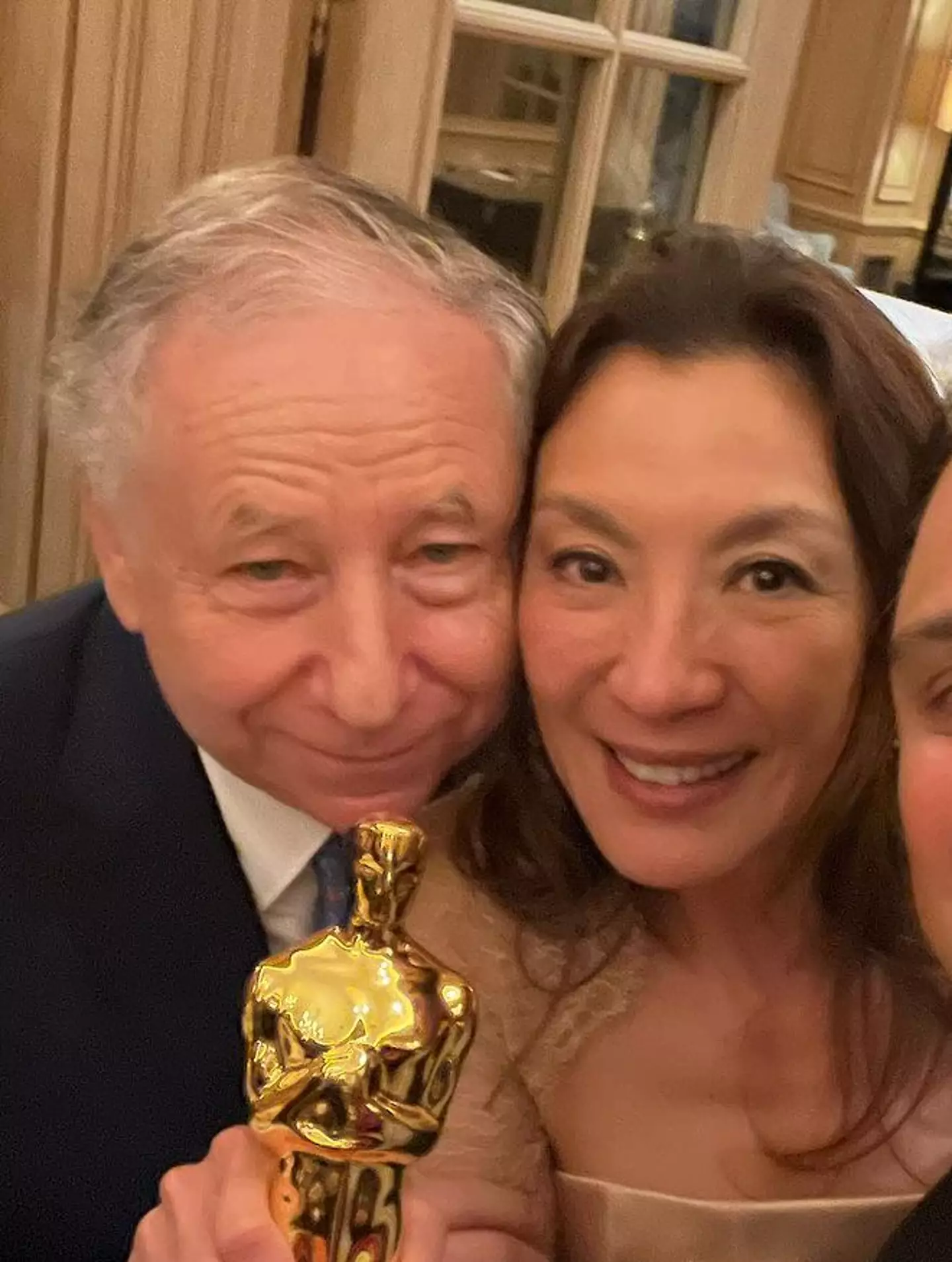 Yeoh and Todt married in Switzerland.