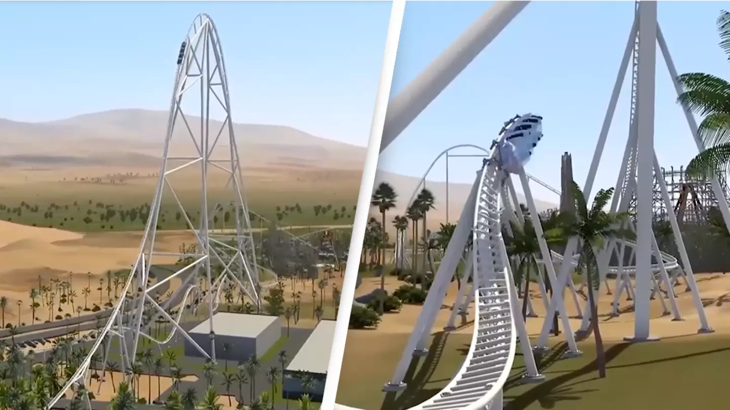 Six Flags unveils world’s tallest rollercoaster that sends riders speeding 150 mph