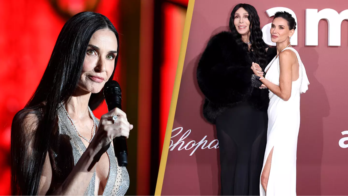 Demi Moore snaps at audience as she introduces Cher at star-studded event