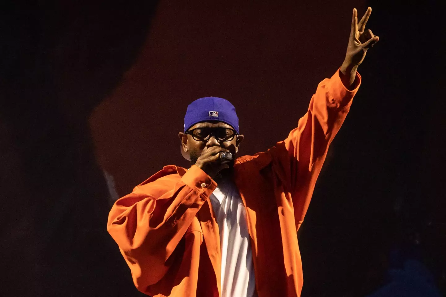 Kendrick Lamar's streams increased during the drama. (YUKI IWAMURA/AFP via Getty Images) 