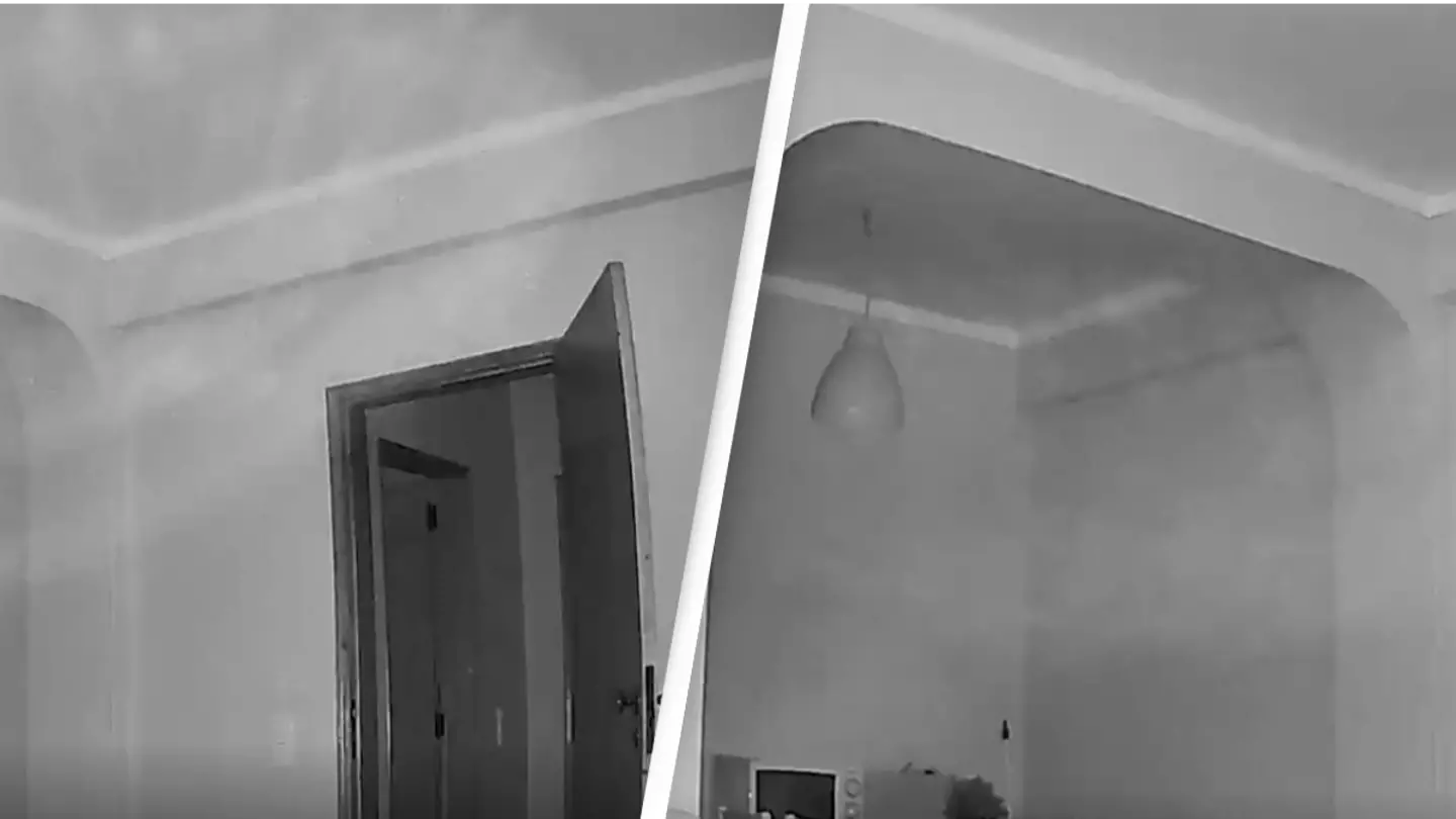 Man 'scared to return home' after spotting creepy objects on his home security camera