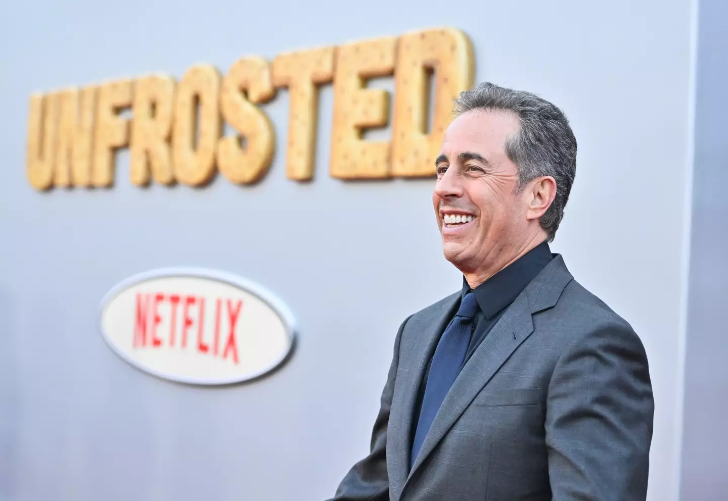 Jerry Seinfeld at the premiere of Netflix's Unfrosted last month (Charley Gallay/Getty Images for Netflix)