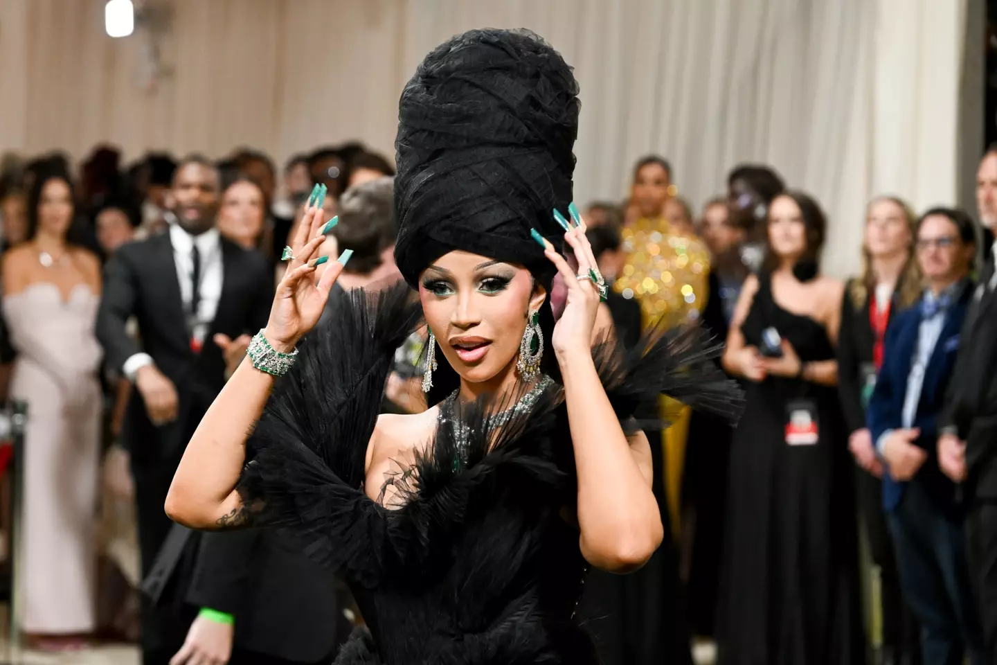 Cardi B has defended pornography. (Gilbert Flores/Variety via Getty Images)