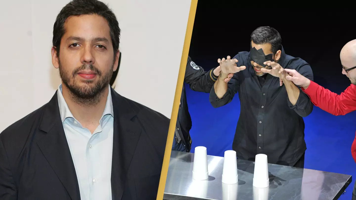 David Blaine 'cleaned up the blood' and started trick again after stabbing error