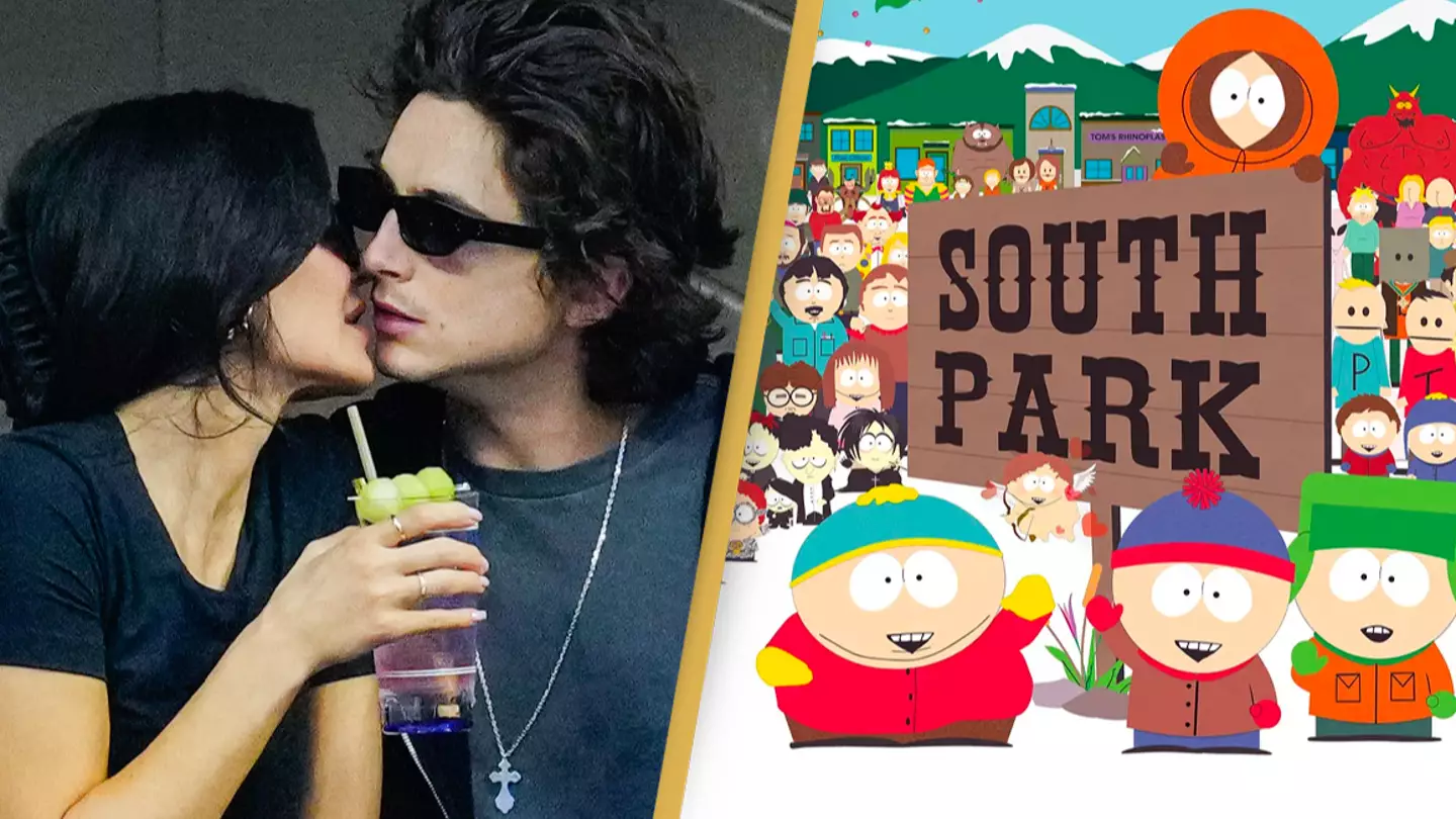 Timothée Chalamet compares his relationship with Kylie Jenner to South Park episode