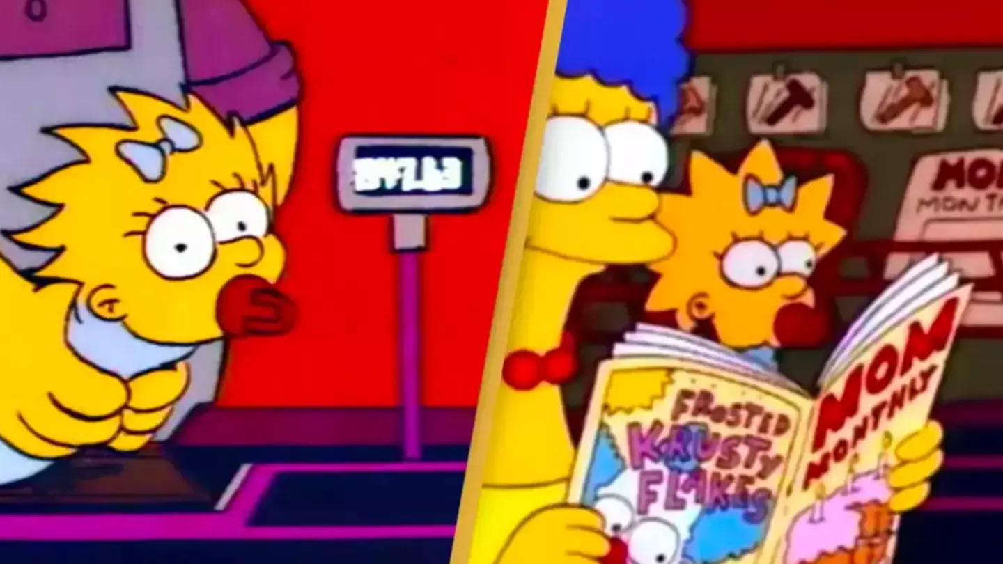 The Simpsons fans stunned after learning why Maggie was scanned in opening credits