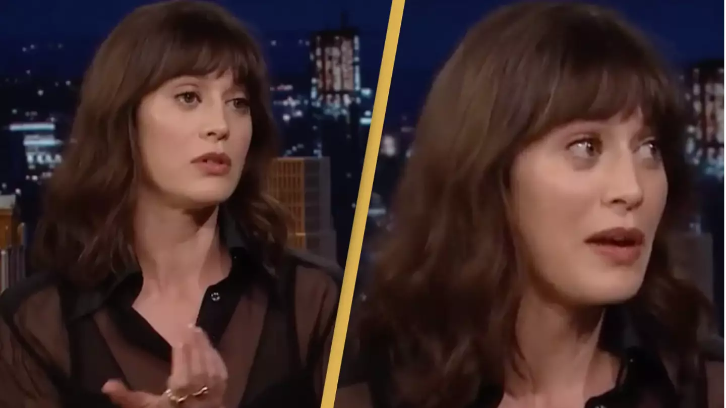 Lizzy Caplan says intimate scenes ‘back in the day’ involved men ‘tying up their parts’