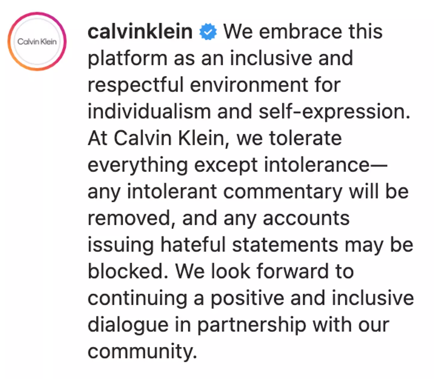 Calvin Klein Hit With Criticism Over Pregnant Transgender Man Campaign