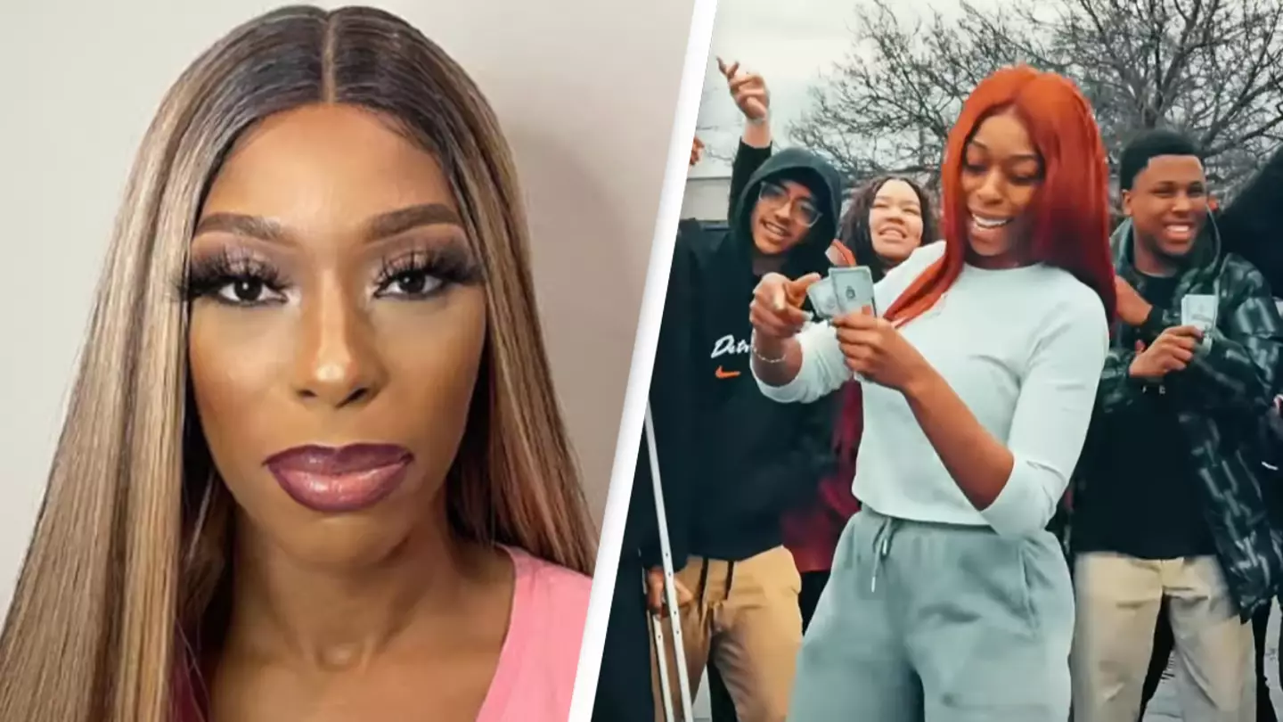 Teacher gets revenge and films music video with her students after parents got her fired for her rapping
