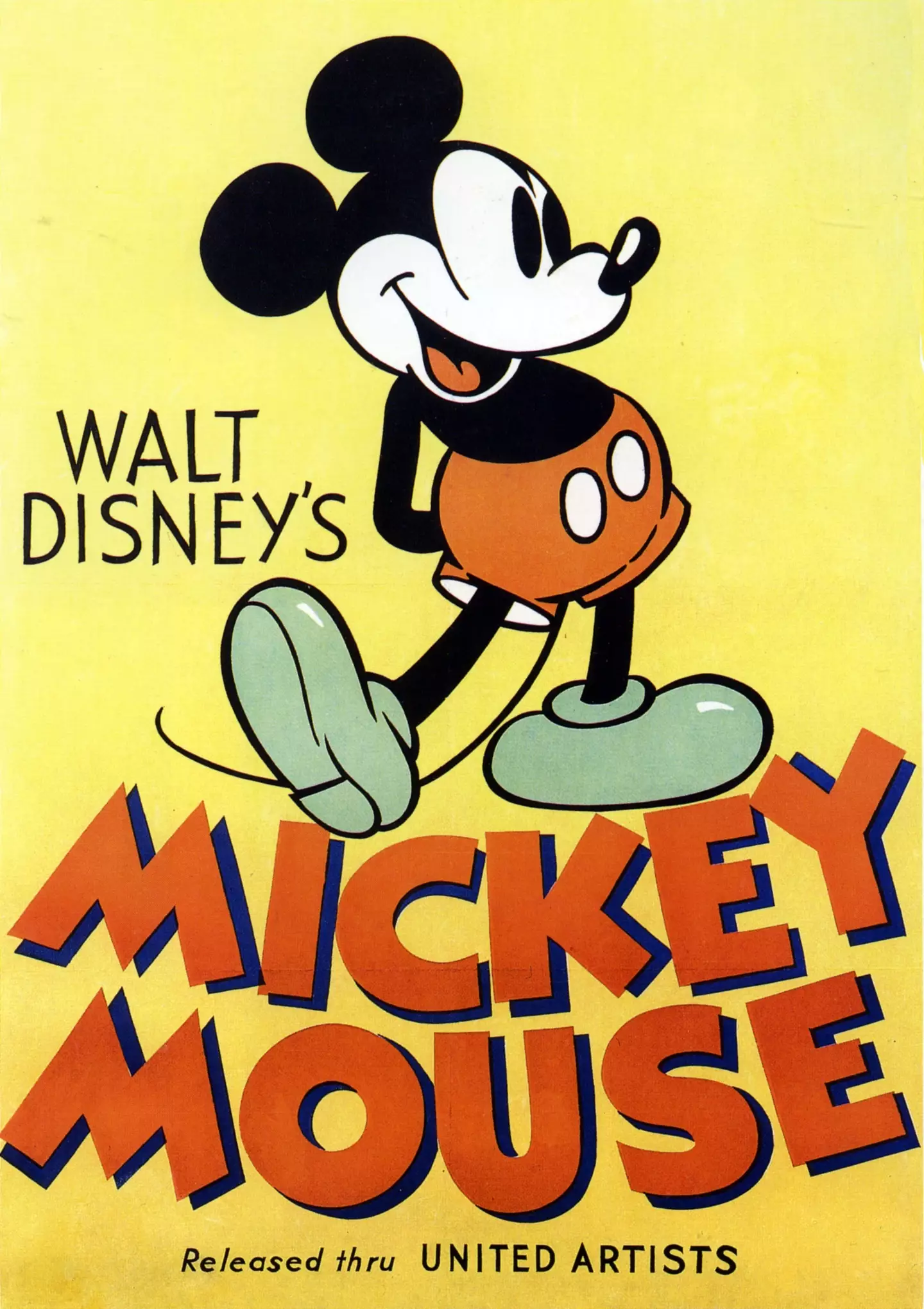 Mickey Mouse was originally created way back in 1928.