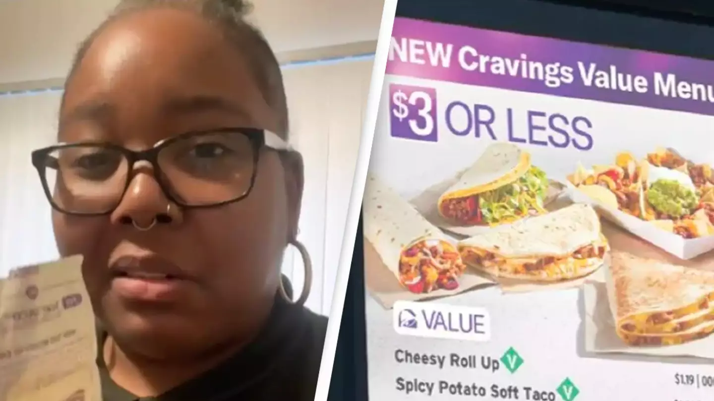 Taco Bell customer left ‘so upset’ after discovering receipt from 2012 showing staggering difference in prices